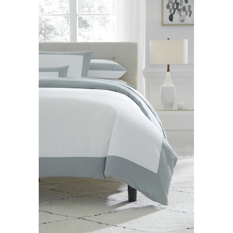 Casida Duvet Cover, Seagreen, Twin Duvet Cover