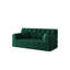 Lit autoportant 78,8 pouces convertible au sol avec lit 4 places confortable et modulaire pour le salon et la chambre à coucher, matériau lavable amovible, profondeur d'assise de 70 cm, formes variables, trois cadres en acier,