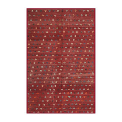 Tapis traditionnel mehroon/noir/bleu