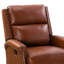 Fauteuil inclinable en cuir Nathuram