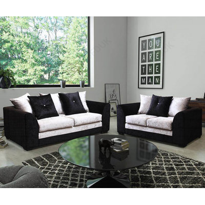 Velvet Living Room Set