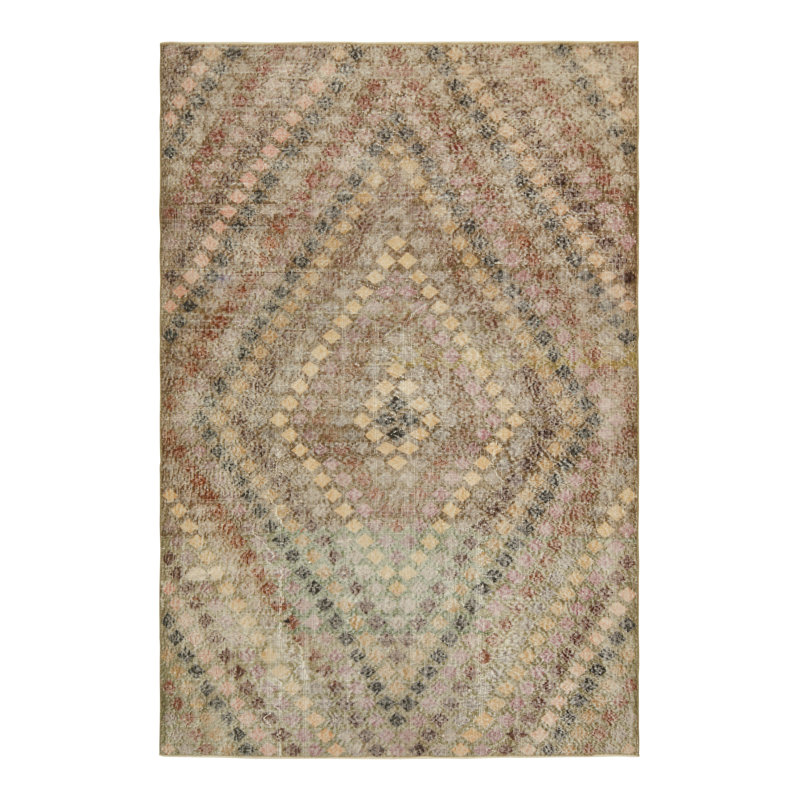 One-of-a-Kind 5’6”x8’4” Hand Knotted Area Rug