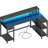 Reversible L Shaped Gaming Desk with Drawer, LED Lights & Power Outlets, Corner Computer Desk with Shelves & Monitor Stand-256461454-256461489