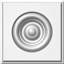 Rosette standard Sedgwick Bullseye avec bord biseauté-40411026
