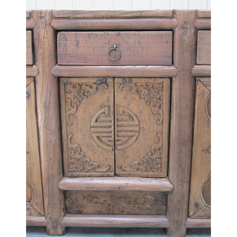 Rustic 17th Century Elm Sideboard
