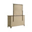 Commode 6 tiroirs avec miroir Monzell