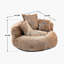Canapé en chenille de 42,52 po Abraya-761066285