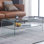 Dasher Glass Single Coffee Table