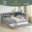 Daybed With Storage Shelf And USB Charging Ports-423661864-423661869
