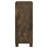 Gurmaan 5-drawer Bedroom Chest Rustic Golden Brown