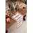 Multicolored Nutcracker Fringe Holiday Table Runner Soldier Print Festive Table Cover 14" W-379236962