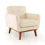 Fauteuil capitonné de 29 po de large Khachik-773218626