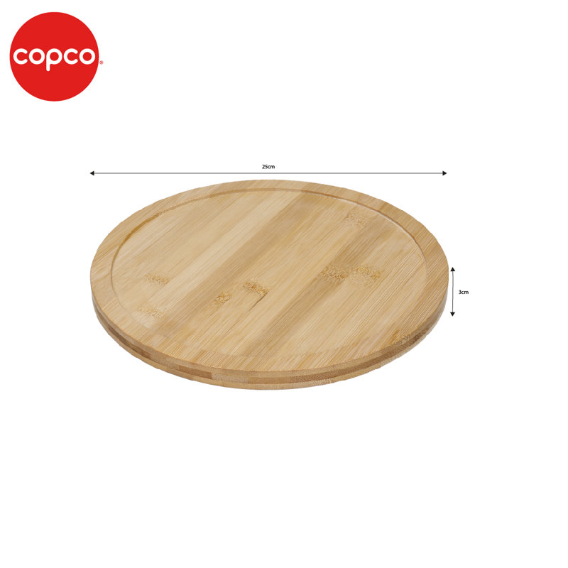 Wood Lazy Susan Organiser