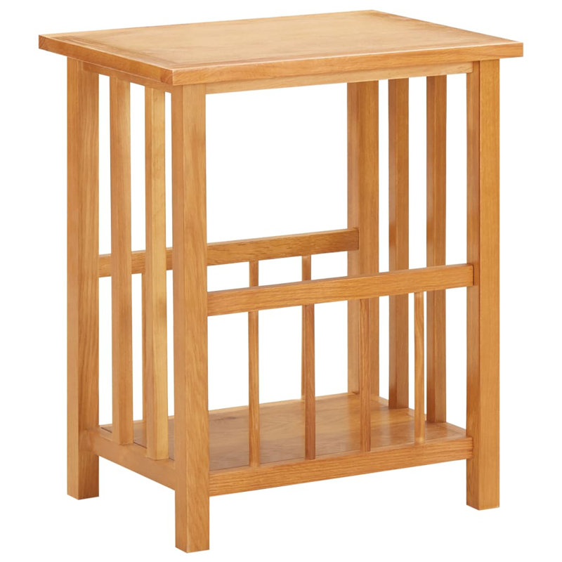 Demetricia Glass End Table with Storage