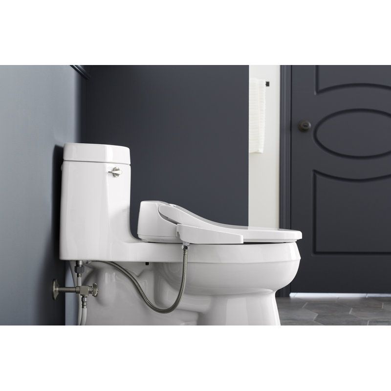 Kohler Novita Round-front Cleansing Toilet Seat White