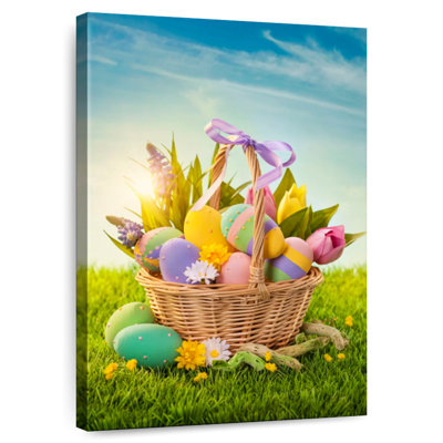 Panier Lelend d'œufs de Pâques