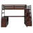 Loft Bed with Ample Storage and Study Workspace