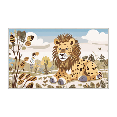 Tapis lavable Indigo
