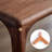 Durable Walnut All Solid Wood Large Long Table-227384338
