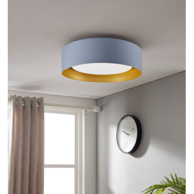 Plafonnier encastré 3 lumières 15,75 po Arbedella