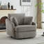 Fauteuil d'appoint en velours côtelé