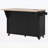 Rolling Kitchen Island with Drop Leaf,Power Outlet,and Ample Storage,for Kitchen,Dining Room-1463045703