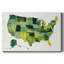«USA in Watercolor I-Gallery», toile tendue-1039520511