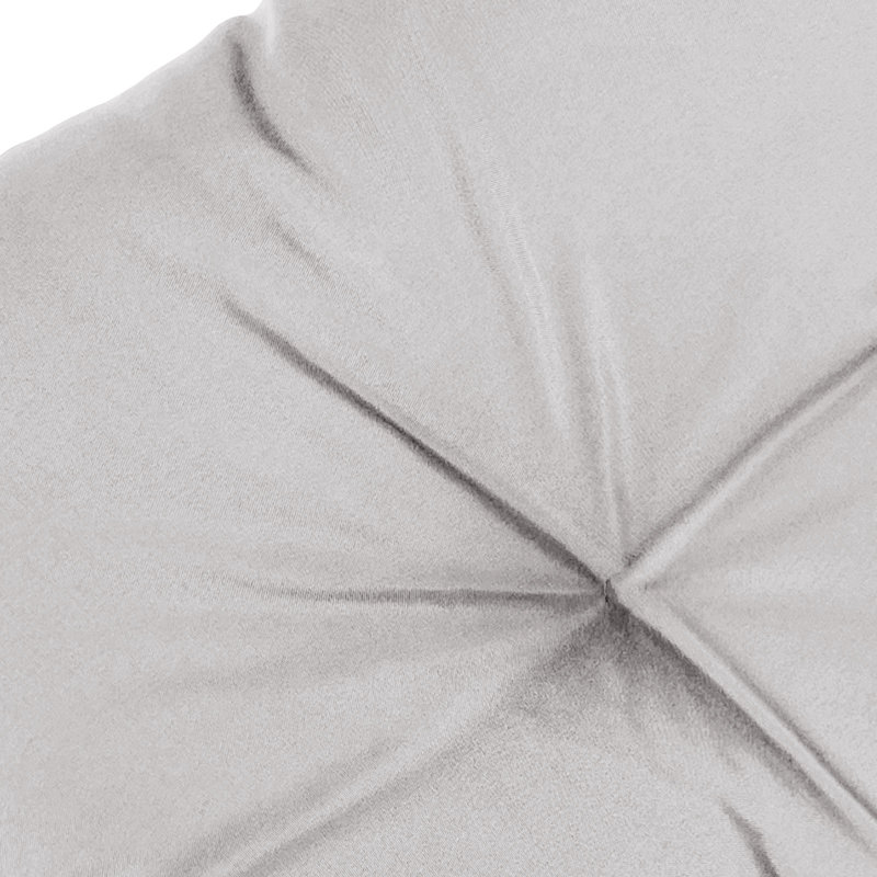 Outdoor Seat/Back Cushion, Silver/Gray