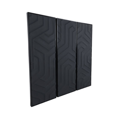 Dimensional Plaster 3-Piece Wall Art Set