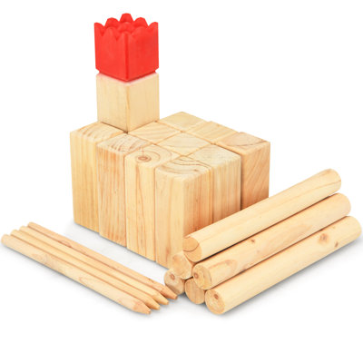 Freeport Park Kaniel Solid Wood Kubb