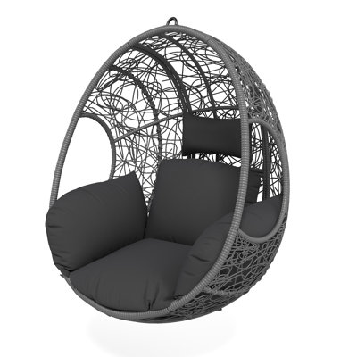 Outdoor/Indoor Wicker Tear Drop Hanging Chair (Stand Not Included),Gary