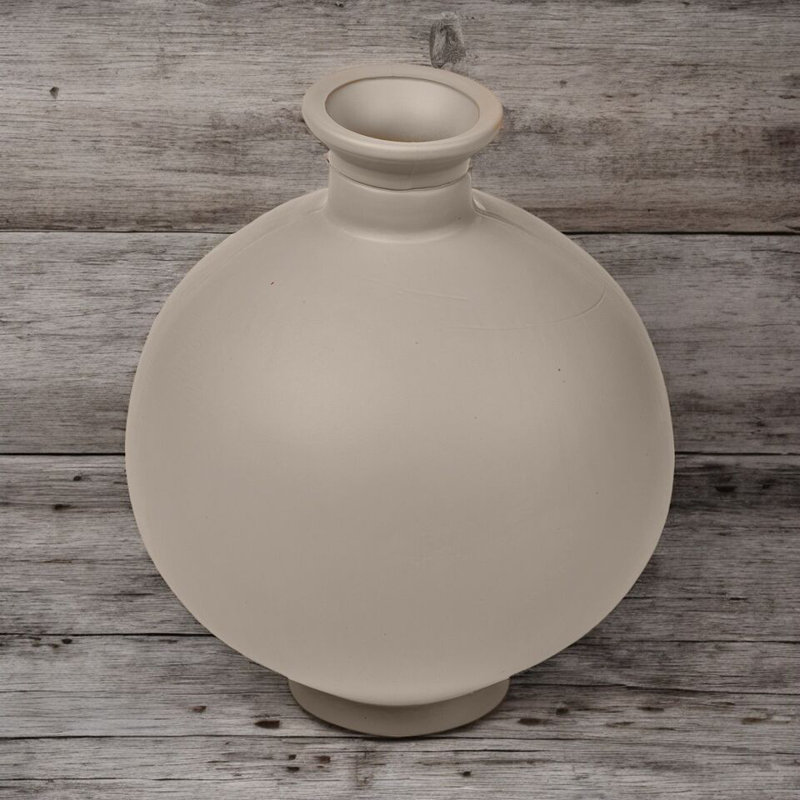 Aaidah Glass Decorative Urns & Jars, Grey