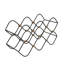 8 Bottle Tabletop Wine Bottle Rack in Black