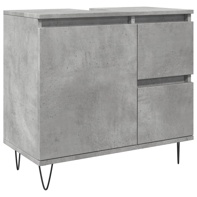 Brelen Under Sink Cabinet, Concrete Grey