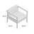 Adalhard Acacia Outdoor Lounge Chair-1640934032