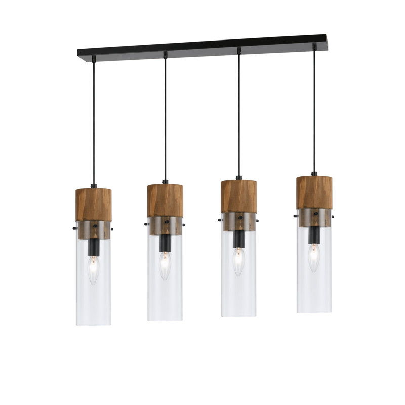 Luminaire suspendu à 4 lumières pour îlot de cuisine