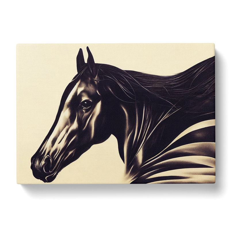Beauteous Horse - Wrapped Canvas, 35cm H x 50cm W x 3cm D