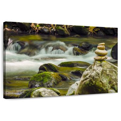 Alvord Little Pigeon River Zen Stones