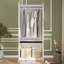 Armoire 75 po H, armoire de rangement pour vêtements avec tablettes de rangement (ensemble de 3)