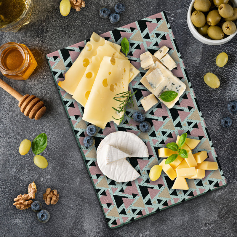 Planche à découper en verre trempé Ambesonne