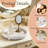 Decorative Tray With Removable Legs, White Washed Wooden Beaded Coffee Table Tray, Rustic Farmhouse Centerpiece For Living Room And Kitchen Counter Decor-735032672-735032677