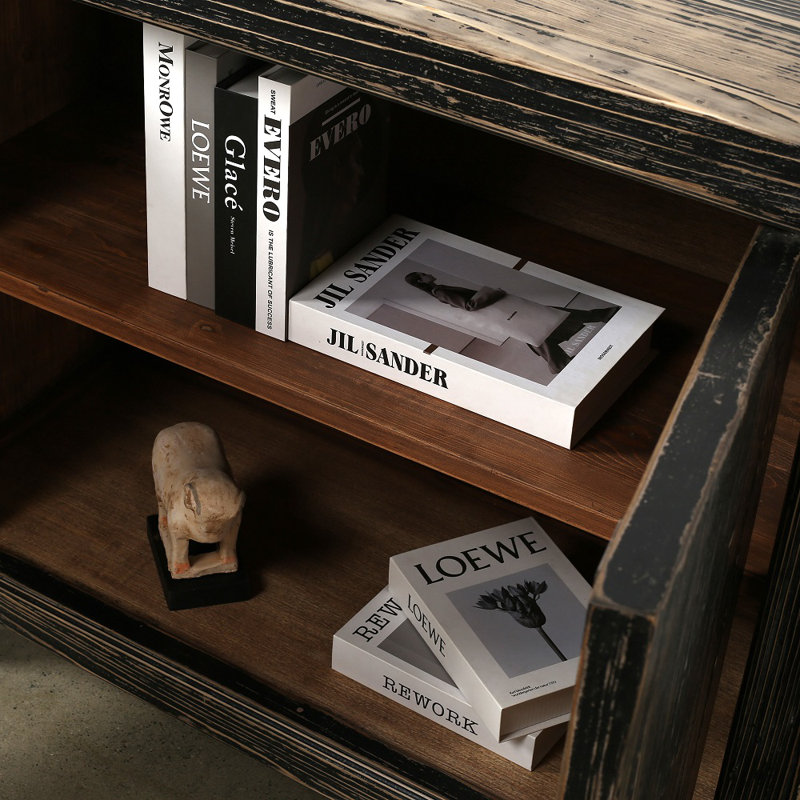 Chiedza Solid Wood Accent Cabinet