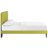 Modway Camille Fabric Platform Bed with Squared Tapered Legs-79311391-79311388