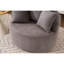 Élégante chaise de télévision pour appartement - Motif exotique et siège confortable revêtu de tissu 39,09 po de profondeur et 28,12 po de largeur