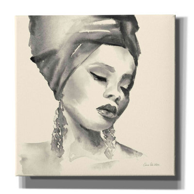 «Roserti», «Femme II jaune» par Alan Majchrowicz, estampe numérique sur toile