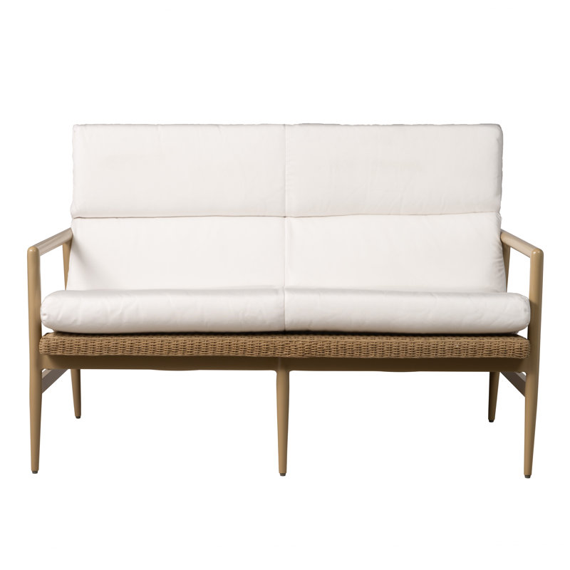 Outdoor 2 - Seat Loveseat, Fawn