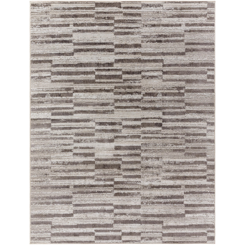 Tiffeney Striped Indoor Rug, Rectangle 5'3" x 7'