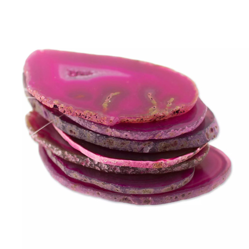 Accessoires de jardin Heart Mysteries Agate Garden, l 3,1 po x H 34,5 po, Rose