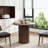 Pedestal Elegant Wood Texture Round Dining Table-483468001-483467935