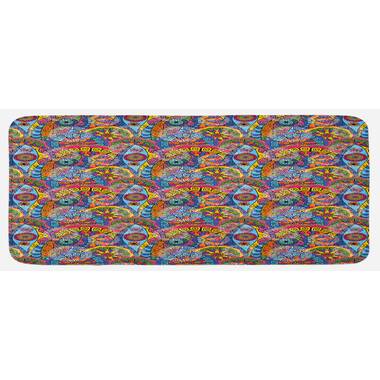 Tressa Boho Tile Anti-Fatigue Mat World Menagerie